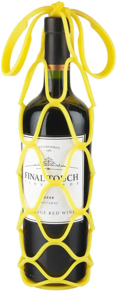Final Touch - Up&Away Collapsible Silicone Bottle Bag Yellow - FTA1075