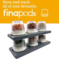 Finamill - FinaPod Grey Rectangle Stackable Tray - FMA101-1