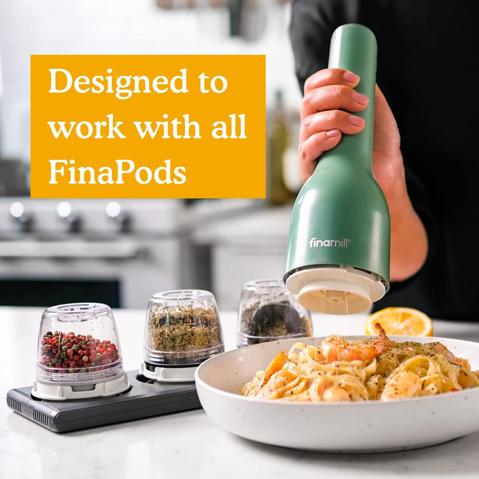 Finamill - FinaPod Grey Rectangle Stackable Tray - FMA101-1