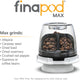 Finamill - FinaPod Max Grey Interchangeable Spice Pod - FM132-1