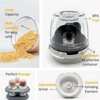 Finamill - FinaPod Max Grey Interchangeable Spice Pod - FM132-1