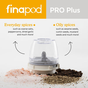 Finamill - FinaPod Pro Plus Grey Interchangeable Spice Pod for Oily Spices - FM134-1