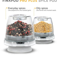 Finamill - FinaPod Pro Plus Grey Interchangeable Spice Pod for Oily Spices - FM134-1