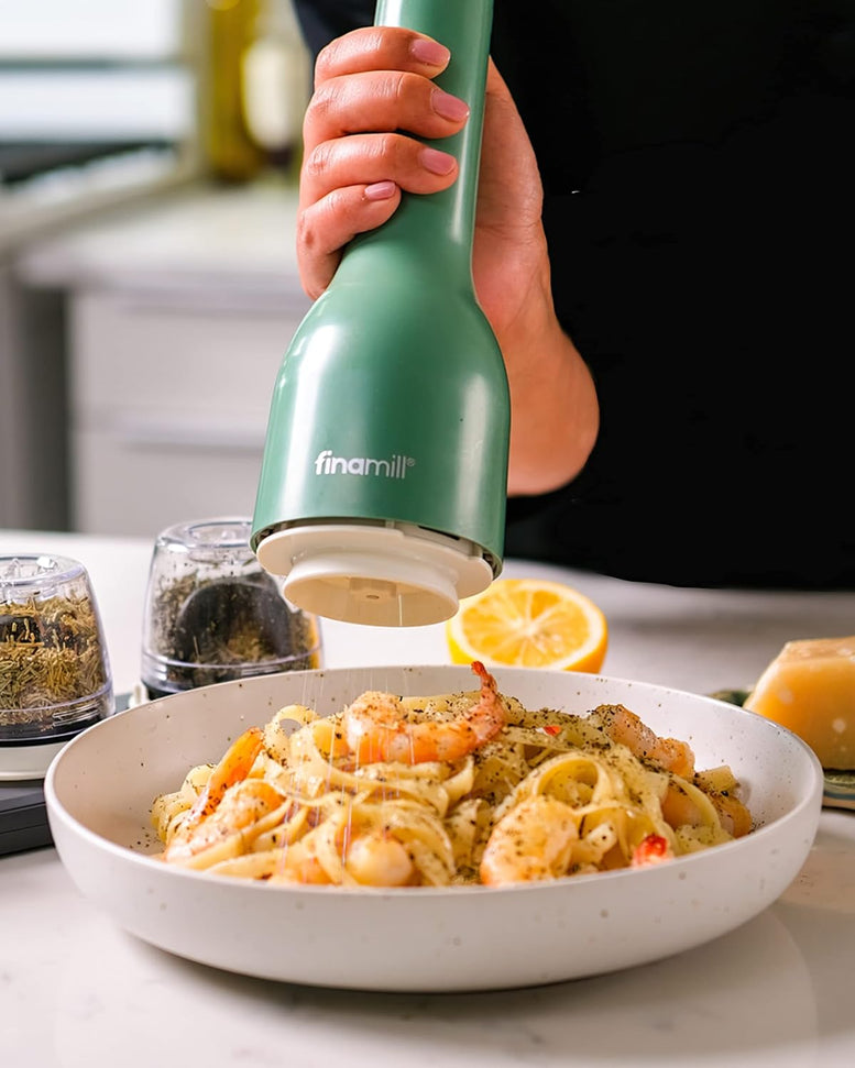 Finamill - Mint Grinder with 2 Pods (ProPlus & Peppercorn), Battery Operated - GP803437-111MNT