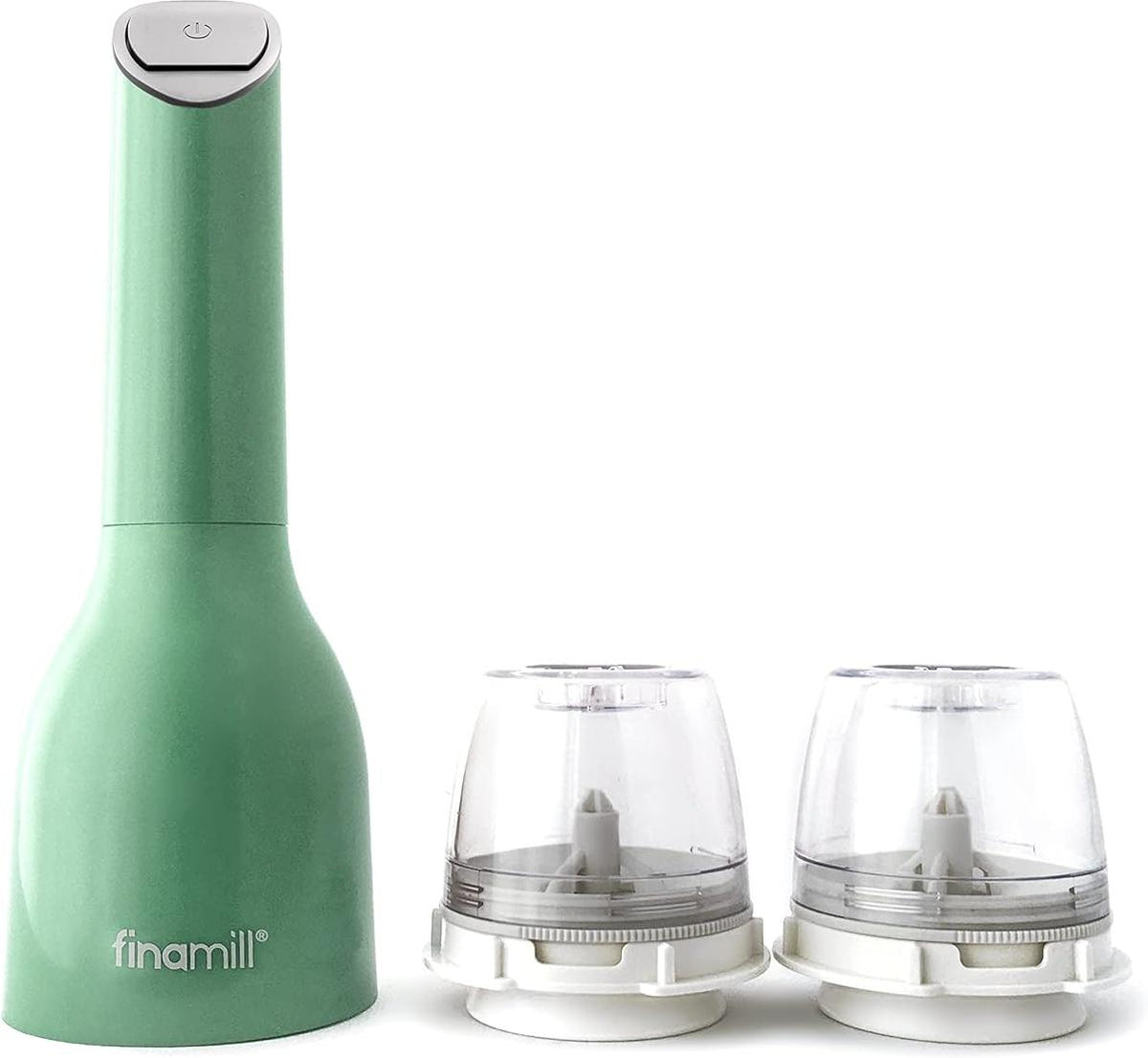 Finamill - Mint Grinder with 2 Pods (ProPlus & Peppercorn), Battery Operated - GP803437-111MNT