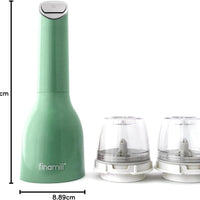 Finamill - Sage Grinder with 2 Pods (ProPlus & Peppercorn), Rechargeable - GP813437-111SAG