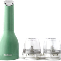 Finamill - Sage Grinder with 2 Pods (ProPlus & Peppercorn), Rechargeable - GP813437-111SAG
