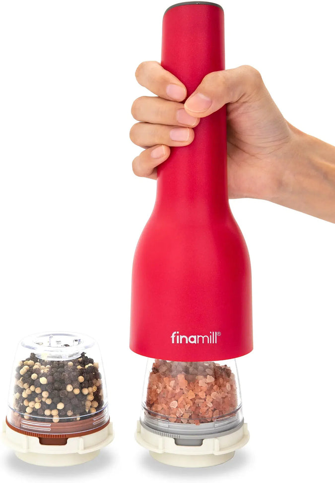 Finamill - Sangria Grinder with 2 Pods (ProPlus & Peppercorn), Rechargeable - GP813437-111SAN