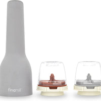 Finamill - Stone Grinder with 2 Pods (ProPlus & Peppercorn), Battery Operated - GP803437-111STO