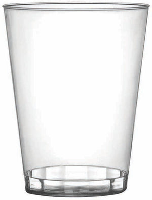 Fineline Settings - 1 Oz Plastic Clear Shot Glass, 2500 Per Case - 401CL