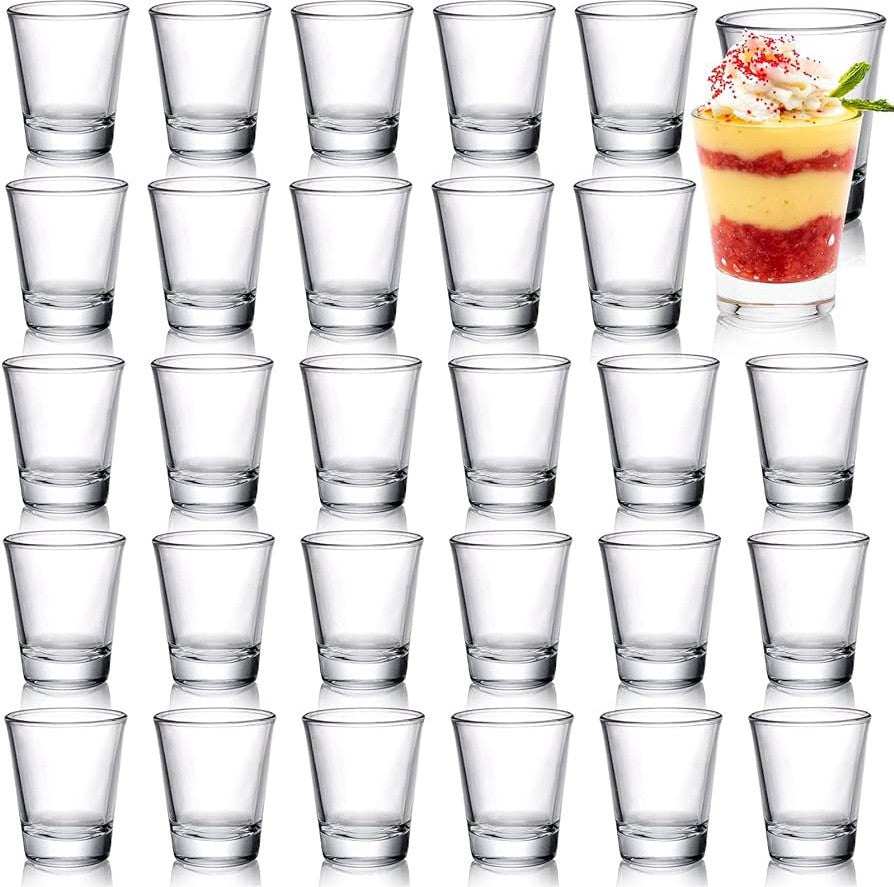 Fineline Settings - 1 Oz Plastic Clear Shot Glass, 2500 Per Case - 401