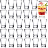 Fineline Settings - 1 Oz Plastic Clear Shot Glass, 2500 Per Case - 401
