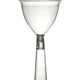 Fineline Settings - 12 Oz Clear Flairware 2 Piece Plastic Margarita Glass, 144 Per Case - 2312CL