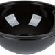 Fineline Settings - 160 Oz Black PET Plastic Salad Bowl, 25/cs - 5160-BK