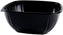 Fineline Settings - 160 Oz Black X-Large Square Bowl/ 50/Cs - 15160L.BK