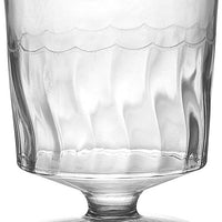 Fineline Settings - 2 Oz Clear Plastic Wine Glass, 240/cs - 2202-CL