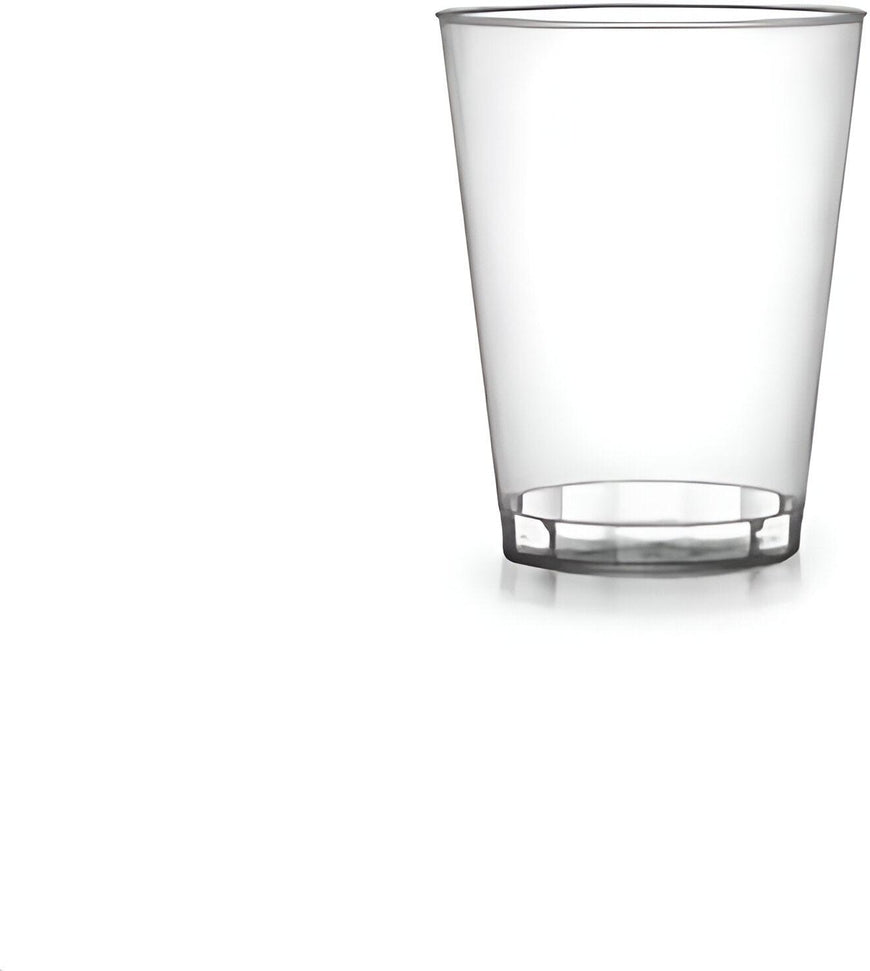 Fineline Settings - 2 Oz Plastic Clear Fineline Shot Glass, 2500/Cs - FNL402CL (Special Order Item)