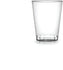 Fineline Settings - 2 Oz Plastic Clear Fineline Shot Glass, 2500/Cs - FNL402CL (Special Order Item)
