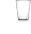 Fineline Settings - 2 Oz Plastic Clear Fineline Shot Glass, 2500/Cs - FNL402CL