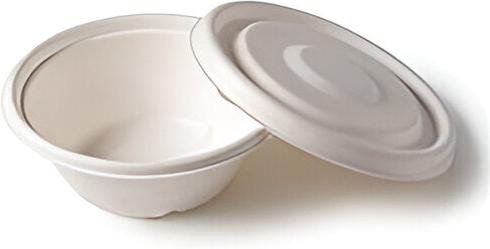 Fineline Settings - 32 Oz Round Bagasse Bowl, 300/Cs - FNL42RB32