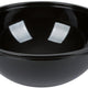 Fineline Settings - 320 Oz Black PET Plastic Salad Bowl, 25/cs - 5320-BK