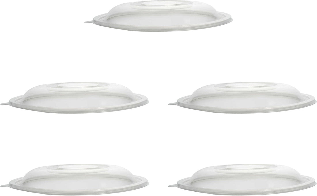 Fineline Settings - 320 Oz Clear Salad Bowl Dome Lid, 25/cs - 5320-L
