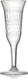 Fineline Settings - 5 Oz Clear Plastic Champagne Flute Glass, 8 x 12/cs - 2106