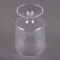 Fineline Settings - 5.5 Oz Clear Plastic Wine Glass, 10x24/cs - 2205