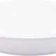 Fineline Settings - 64 Oz White Oval Plastic Bowl - 456.WH