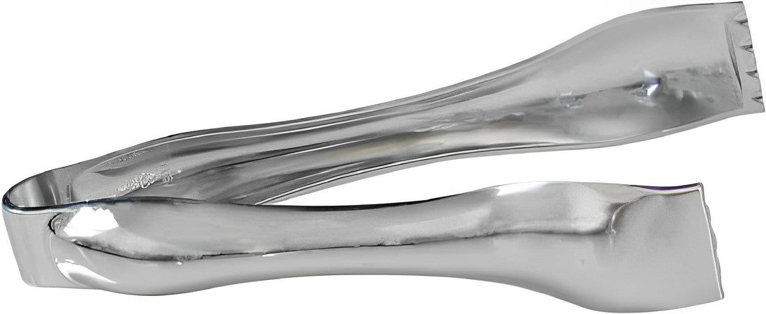 Fineline Settings - 6.5" Silver Look Plastic Tongs, 60/Cs - 726