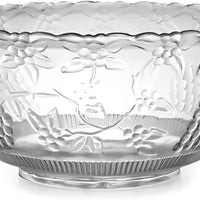 Fineline Settings - 8 QT Clear Plastic Punch Bowl, Pack of 6 - 3508L