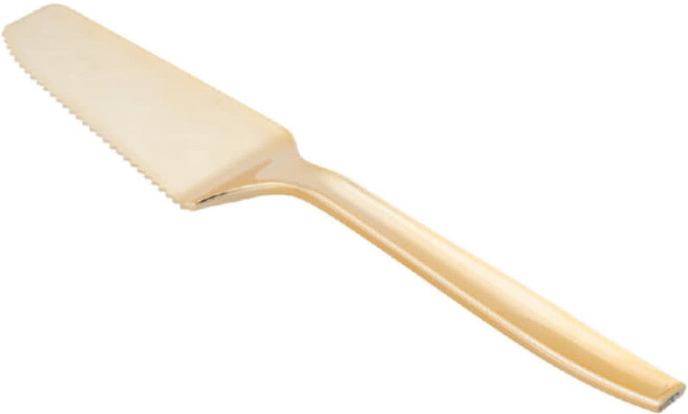 Fineline Settings - 9.5" Plastic Heavy Weight Cake Cutter/Lifter, 40/cs - 761