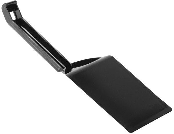 Fineline Settings - Black Disposable Plastic Spatula, 48/cs - 3313-BK (Special Order Item)