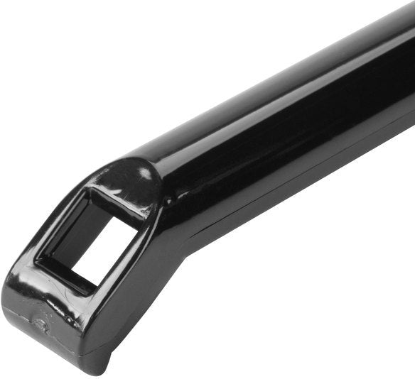 Fineline Settings - Black Disposable Plastic Spatula, 48/cs - 3313-BK (Special Order Item)