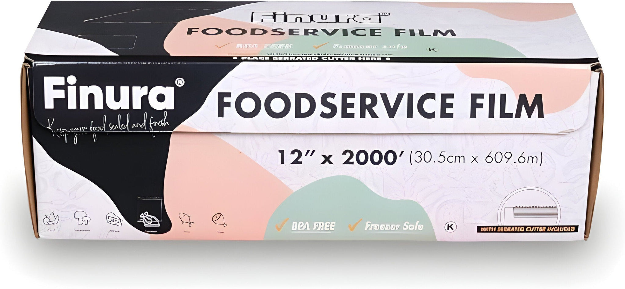 Finura - 12" x 2000ft Finura Food Service Film - 475020