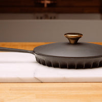 FireUp - 10" Black Skillet With Lid - FC009