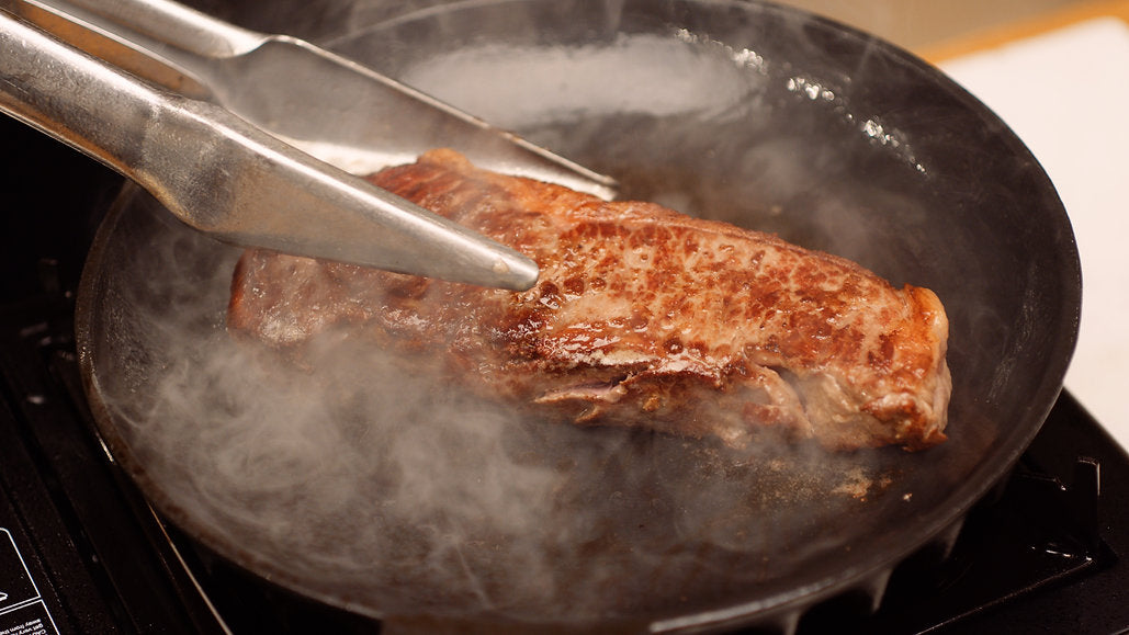 FireUp - 10" Blue Cast Iron Skillet - FC012 - DISCONTINUED