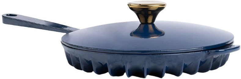 FireUp - 10" Blue Skillet With Lid - FC010