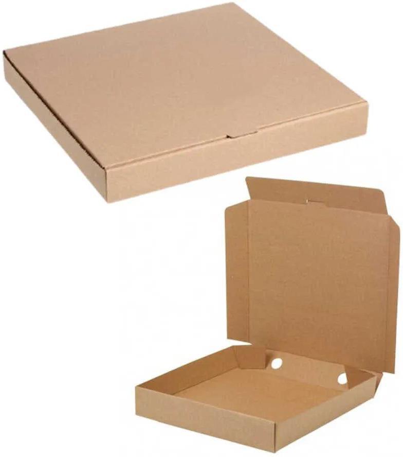 First Quality Packaging - 12" x 12" x 1.75" Kraft Vito's Printed Pizza Boxes, 50/bn - 120870