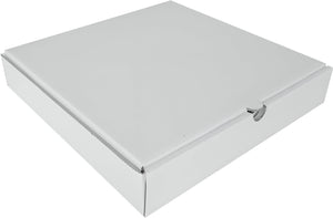 First Quality Packaging - 25" x 18" x 2" White Plain Pizza Box, 25/Bn - 120179
