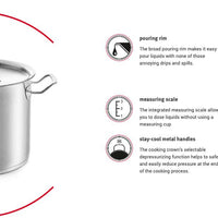 Fissler - 14.8 QT Original-Profi High Stock Pot - 084-118-28-0000