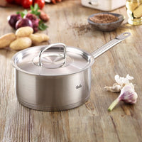 Fissler - 1.5 QT Original-Profi Sauce Pan With Lid - 084-158-16-0000