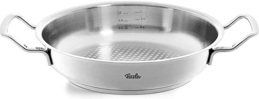 Fissler - 2.1 QT Original-Profi Stainless Steel Serving Pan with High Dome Lid - 084-388-24-0000