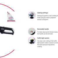 Fissler - 2.6 QT Vitavit Premium Pressure Skillet with Steamer - 622-212-02-0700