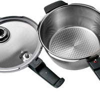 Fissler - 3.7 QT Vitavit Premium Pressure Skillet with Steamer - 622-412-03-0700
