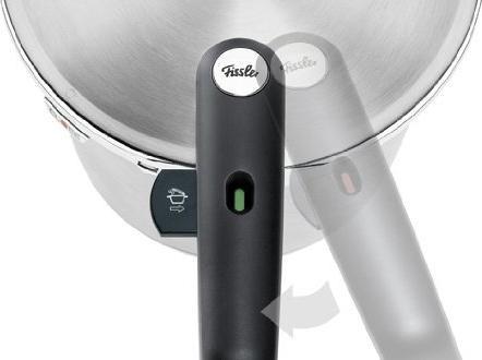 Fissler - 6.3 QT & 3.7 QT Vitavit Premium Pressure Cookers with Cover - 622-412-13-0900