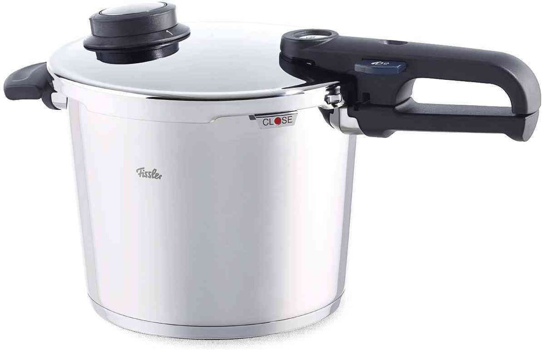 Fissler - 6.3 QT Vitavit Premium Pressure Cooker with Steamer - 622-412-06-0700