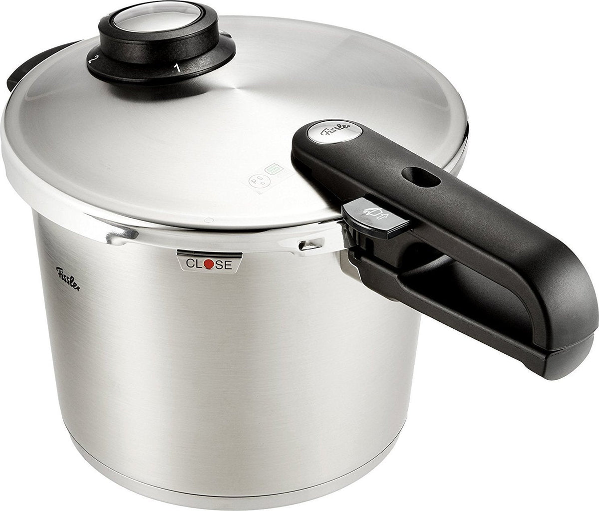 Fissler - 8.5 QT Vitavit Premium Pressure Cooker with Steamer - 622-812-08-0700