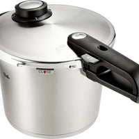 Fissler - 8.5 QT Vitavit Premium Pressure Cooker with Steamer - 622-812-08-0700