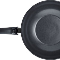 Fissler - Ceratal 11”, 3.9 Qt Orbit Black Ceramic Non-Stick Wok - 100-821-28-1000